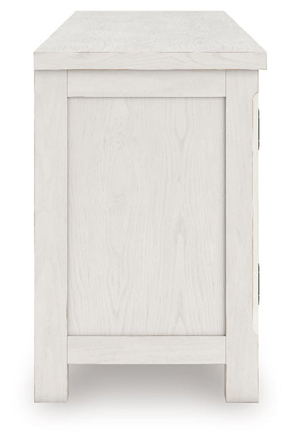 Robbinsdale - Extra Large TV Stand - Antique White