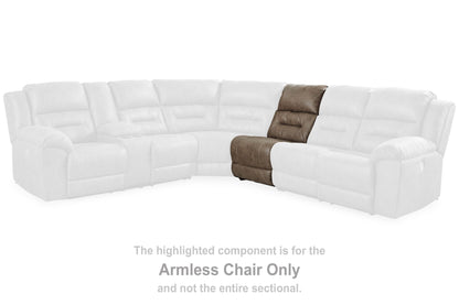 Ravenel - Armless Chair - Faux Leather - Fossil