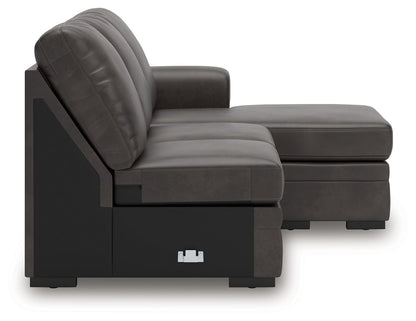 Lofton-Pike - RAF Sofa Chaise - Shadow