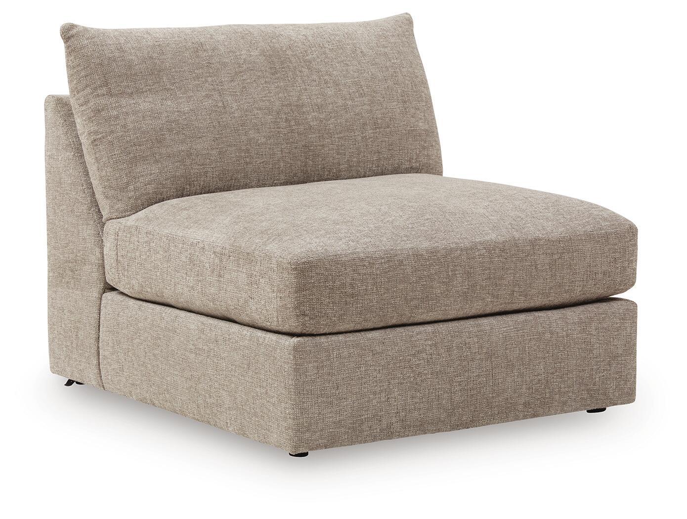 Nexora-Court - Armless Chair - Burlap