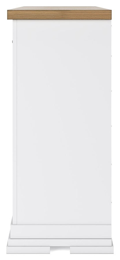 Ashbryn - Dresser - White / Natural