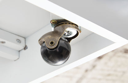 Gardoni - Rectangular Cocktail Table - White / Black