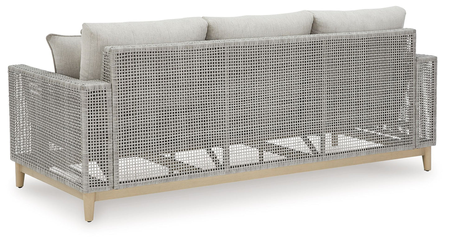 Seton Creek - Sofa With Cushion - Gray