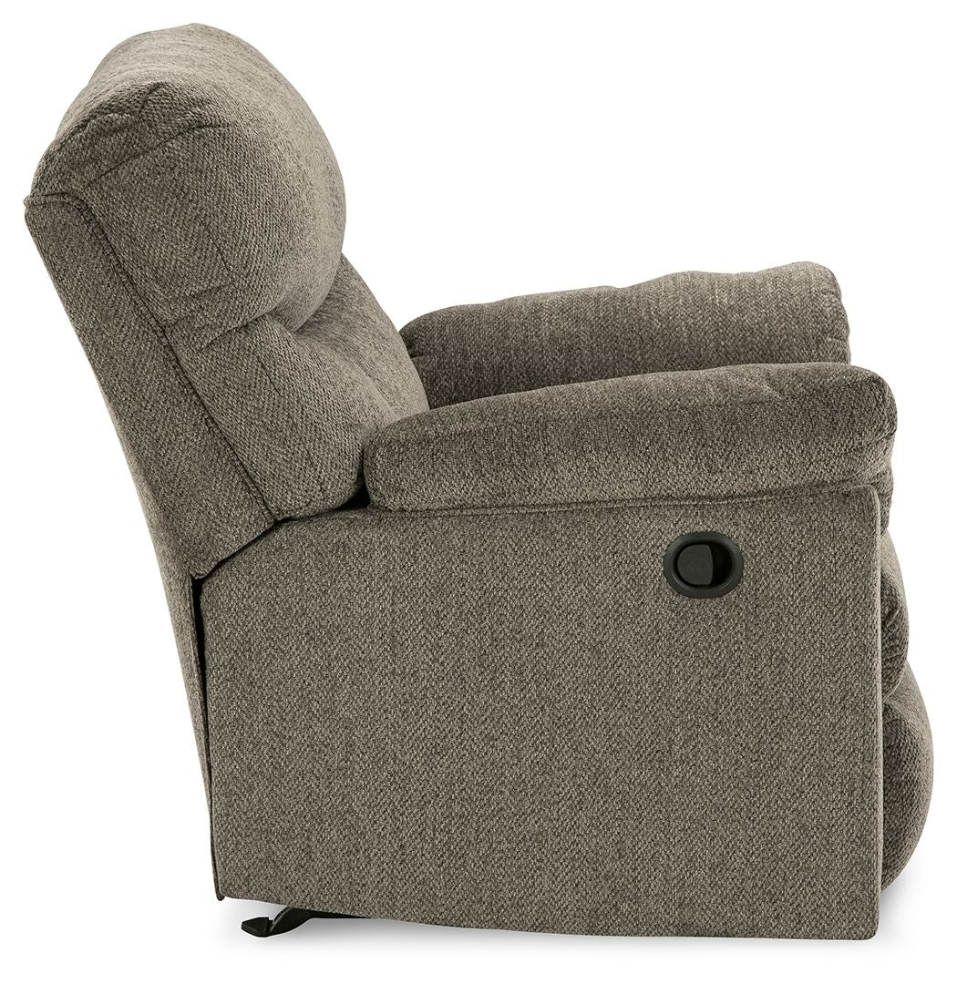 Alphons - Rocker Recliner - Fabric - Putty