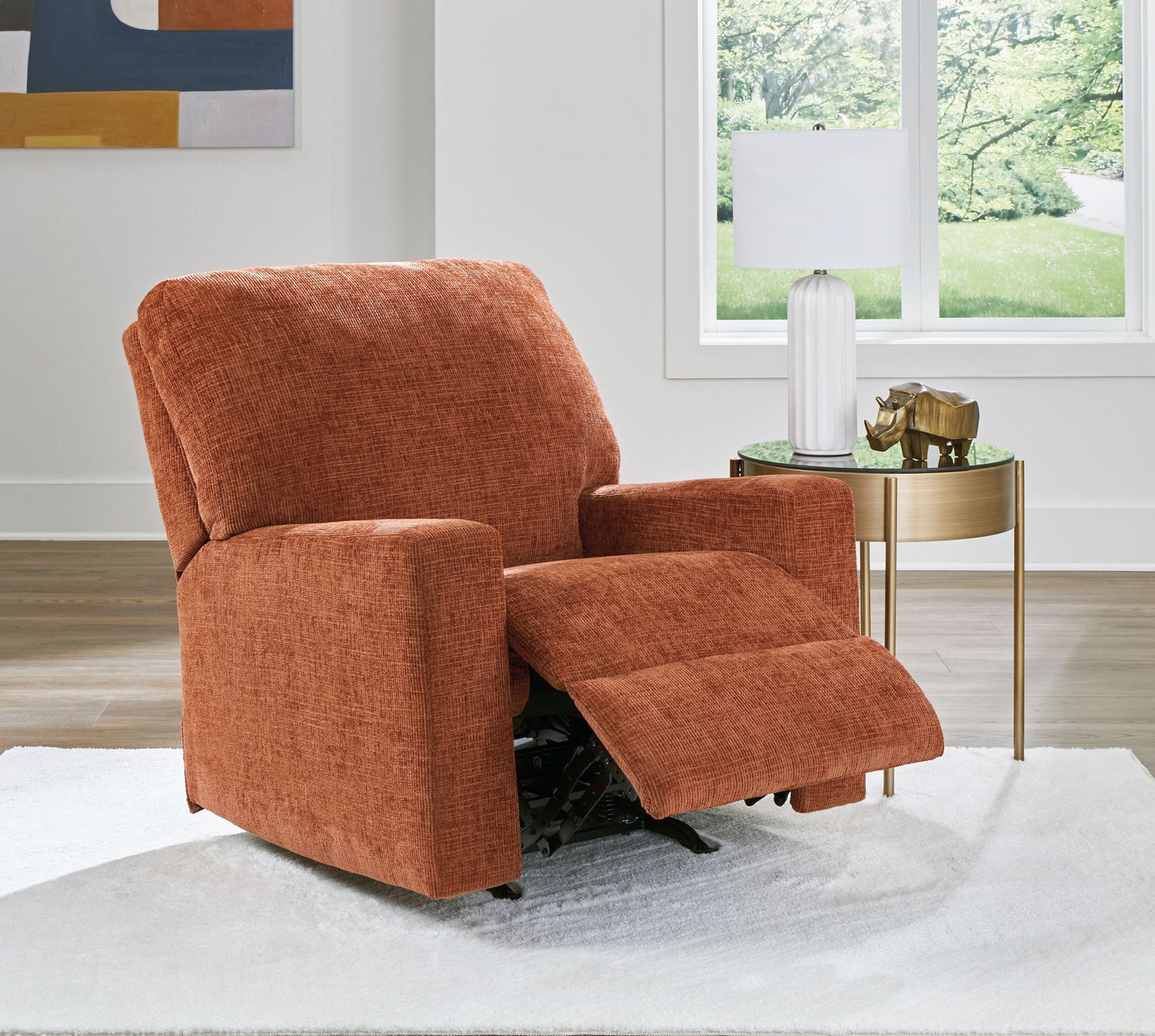 Aviemore - Rocker Recliner - Fabric - Spice