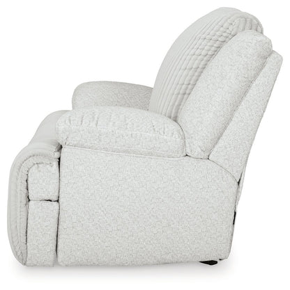 Top Tier - Rocker Recliner - Fabric - Alloy