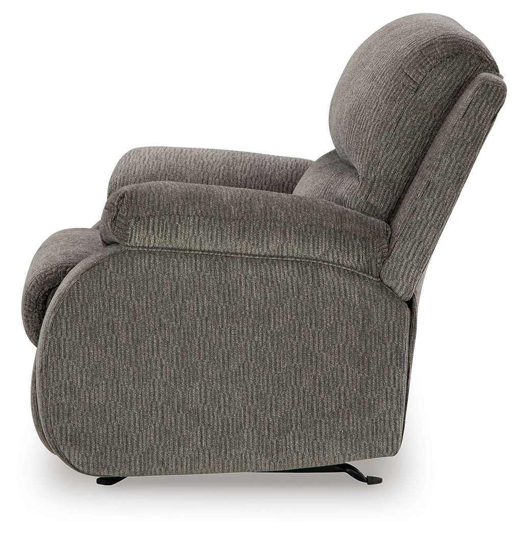 Scranto - Rocker Recliner - Fabric - Brindle