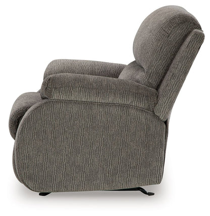 Scranto - Rocker Recliner - Fabric - Brindle