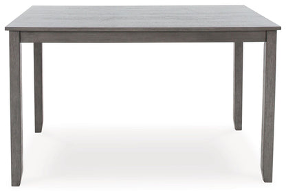 Caitbrook - Rect Drm Counter Table Set (Set of 7) - Gray