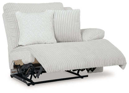 Top Tier - Raf Zero Wall Recliner - Fabric - Alloy