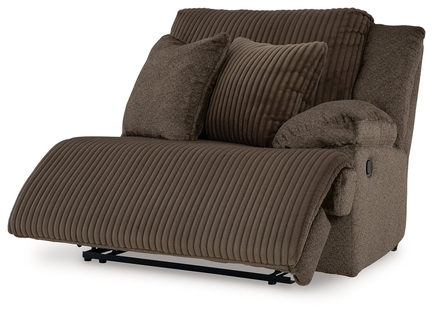 Top Tier - Raf Zero Wall Recliner - Fabric - Chocolate