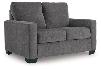 Rannis - Twin Sofa Sleeper - Fabric - Pewter