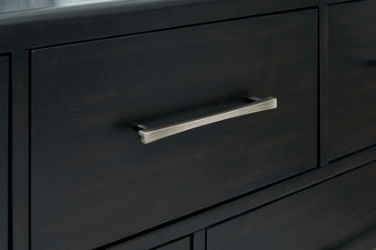 Rowanbeck - One Drawer Night Stand - Black
