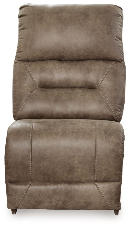 Ravenel - Armless Chair - Faux Leather - Fossil