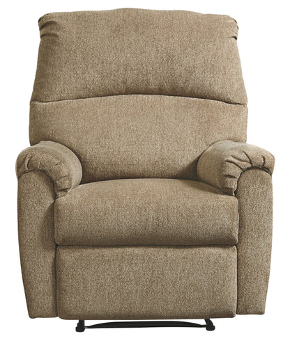 Nerviano - Zero Wall Recliner - Fabric - Mocha