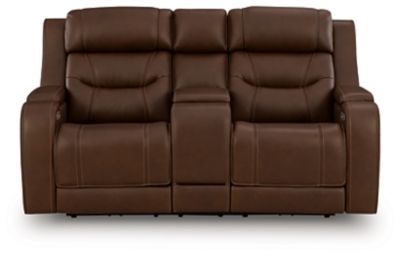 Knightington - Power Reclining Loveseat With Audio Seating