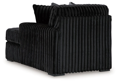 Midnight-Madness - Raf Corner Chaise - Onyx