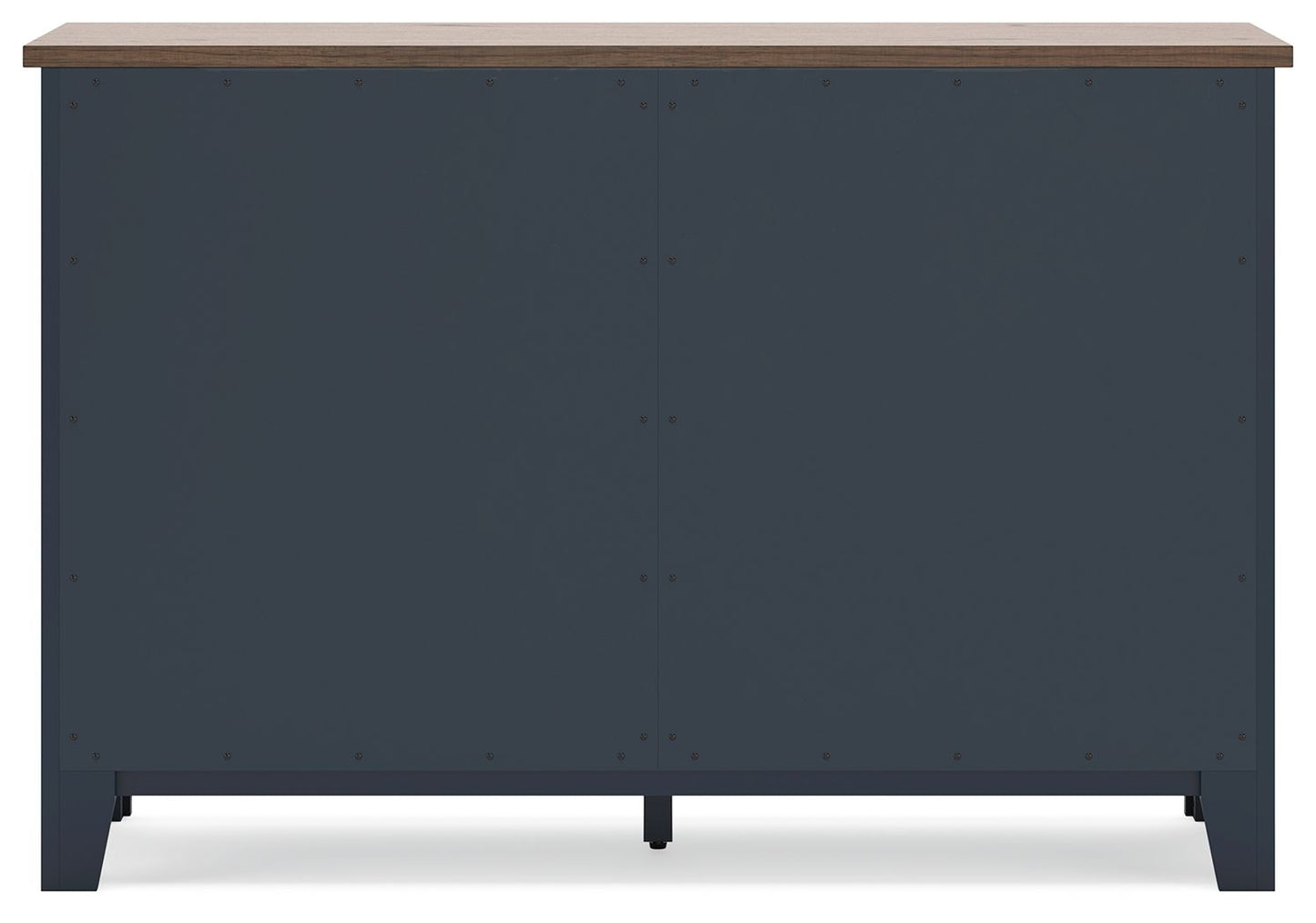 Landocken - Dresser - Brown / Blue