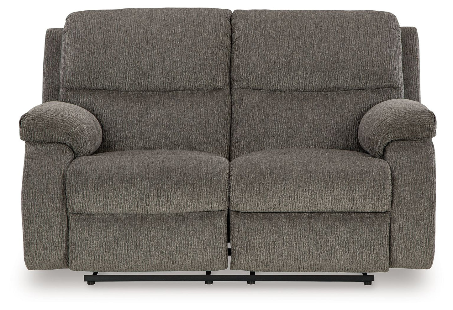 Scranto - Reclining Loveseat - Fabric - Brindle