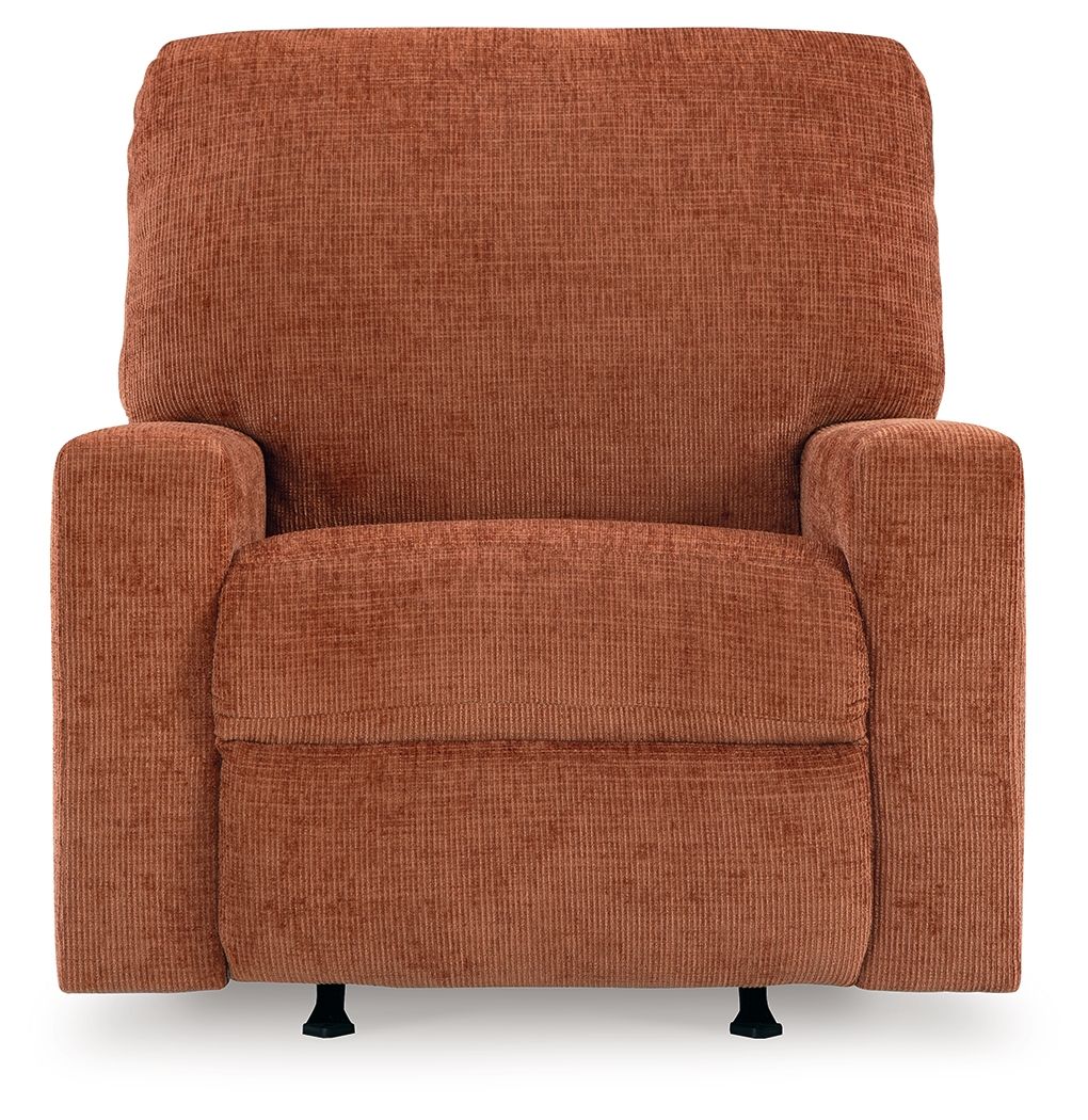 Aviemore - Rocker Recliner - Fabric - Spice