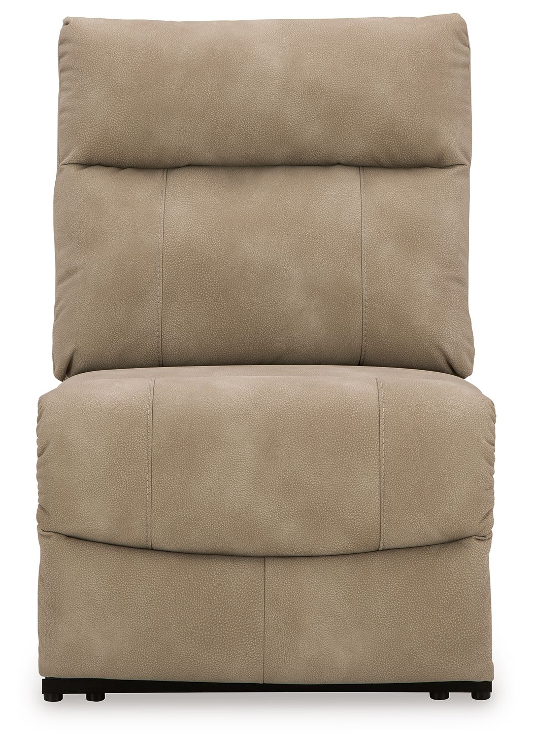 Next-Gen Durapella - Power Armless Recliner With Adj Headrest - Sand