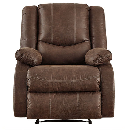 Bladewood - Zero Wall Recliner - Faux Leather - Coffee
