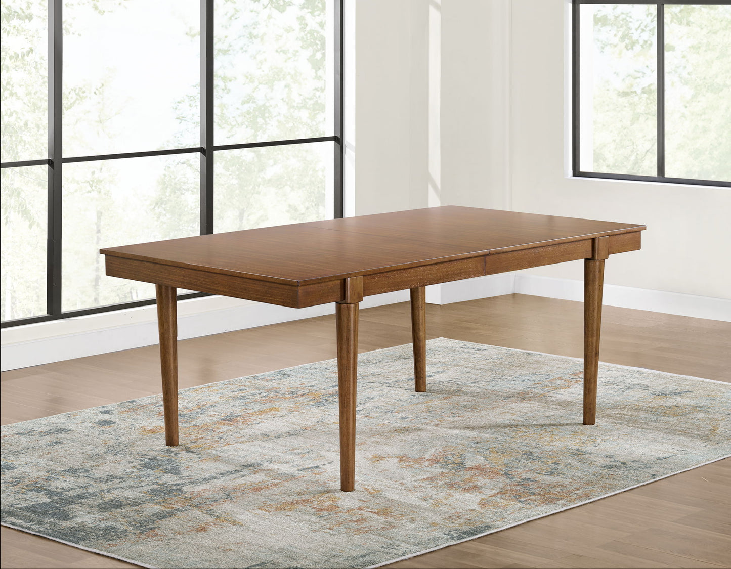Lyncott - Rectangular Dining Room Extension Table - Brown