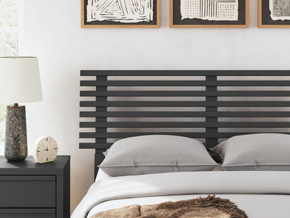 Danziar - Slat Panel Bed