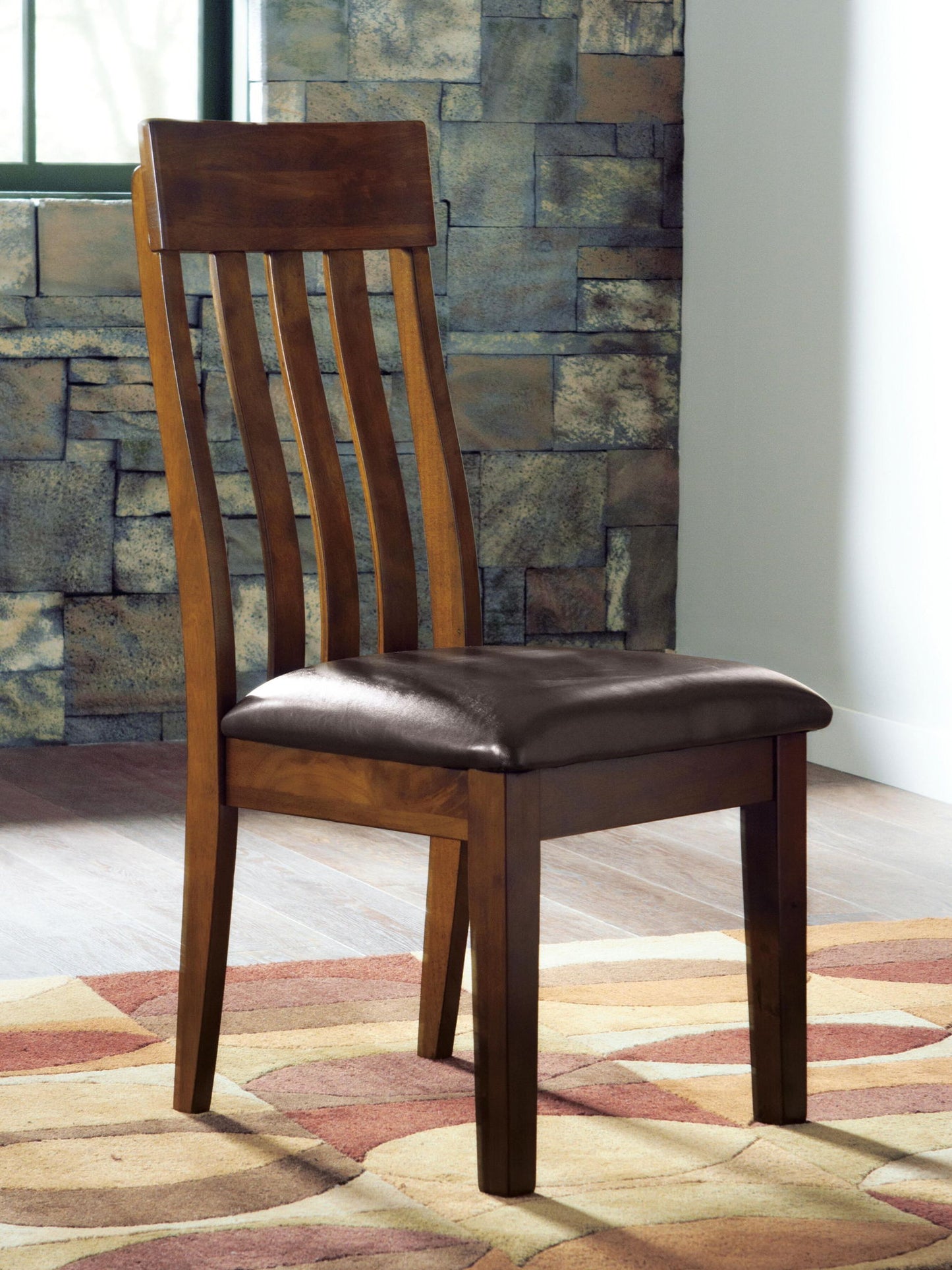 Ralene - Dining UPH Side Chair (Set of 2) - Medium Brown