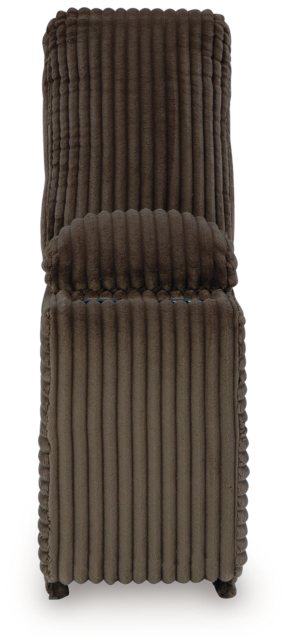 Top Tier - Console With Storage - Fabric - Chocolate