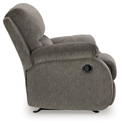 Scranto - Rocker Recliner - Fabric - Brindle