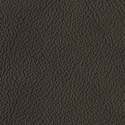 Luigi - Ottoman - Leather Match - Thunder