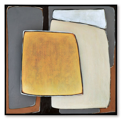 Actman - Wall Art - Cream / Brown / Gray