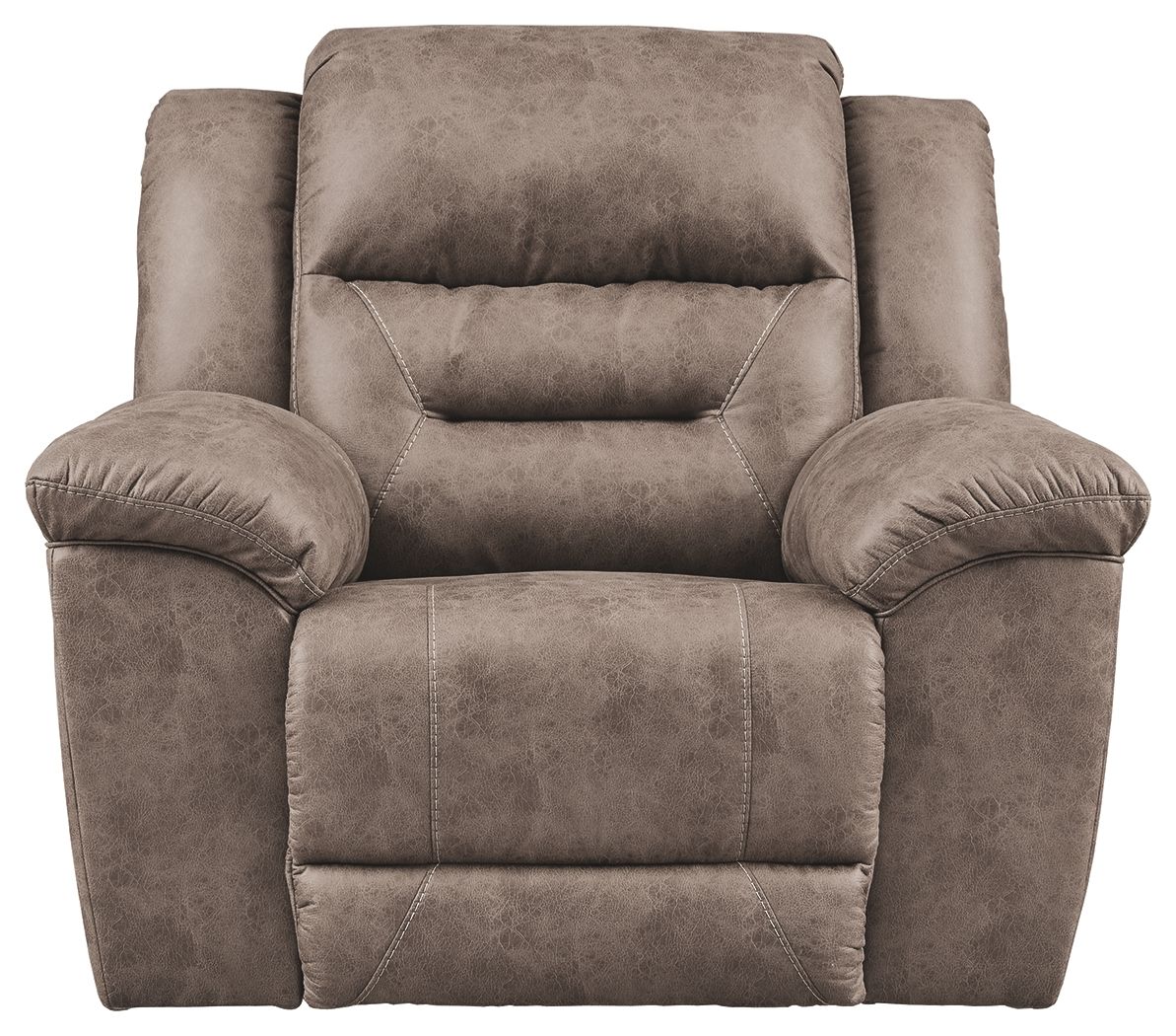 Stoneland - Rocker Recliner - Faux Leather - Fossil