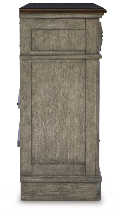 Lodenbay - Dresser - Antique Gray