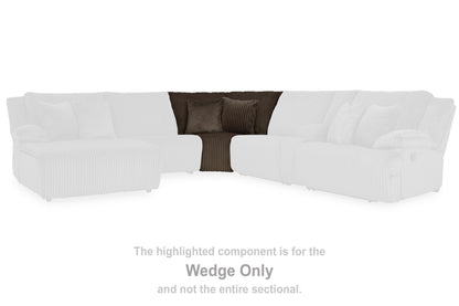 Top Tier - Wedge - Fabric - Chocolate