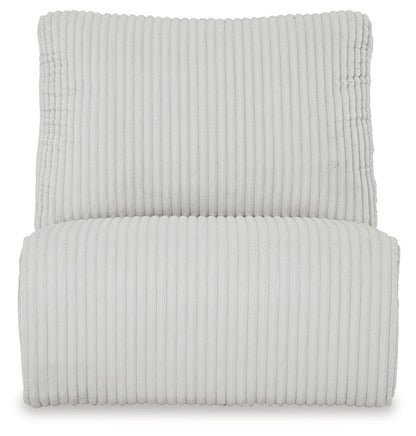 Top Tier - Armless Chair - Fabric - Alloy