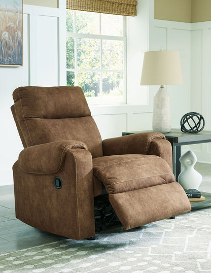 Edenwold - Rocker Recliner - Faux Leather - Brindle