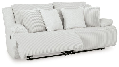 Top Tier - 2-Piece Sectional Loveseat With RAF And LAF Recliner - Alloy