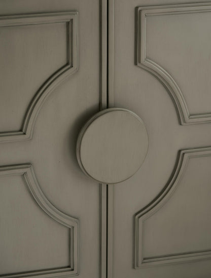 Darlock - Accent Cabinet - Warm Gray