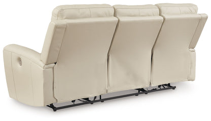 Dahlmoore - Power Reclining Sofa - Almond