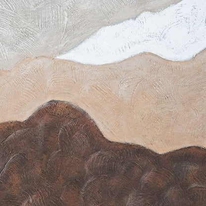 Fanthorne - Wall Art - Tan / Brown / White