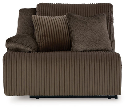 Top Tier - Laf Zero Wall Recliner - Fabric - Chocolate