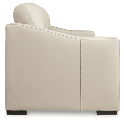 Treasure Trove - Sofa - Leather Match - Almond