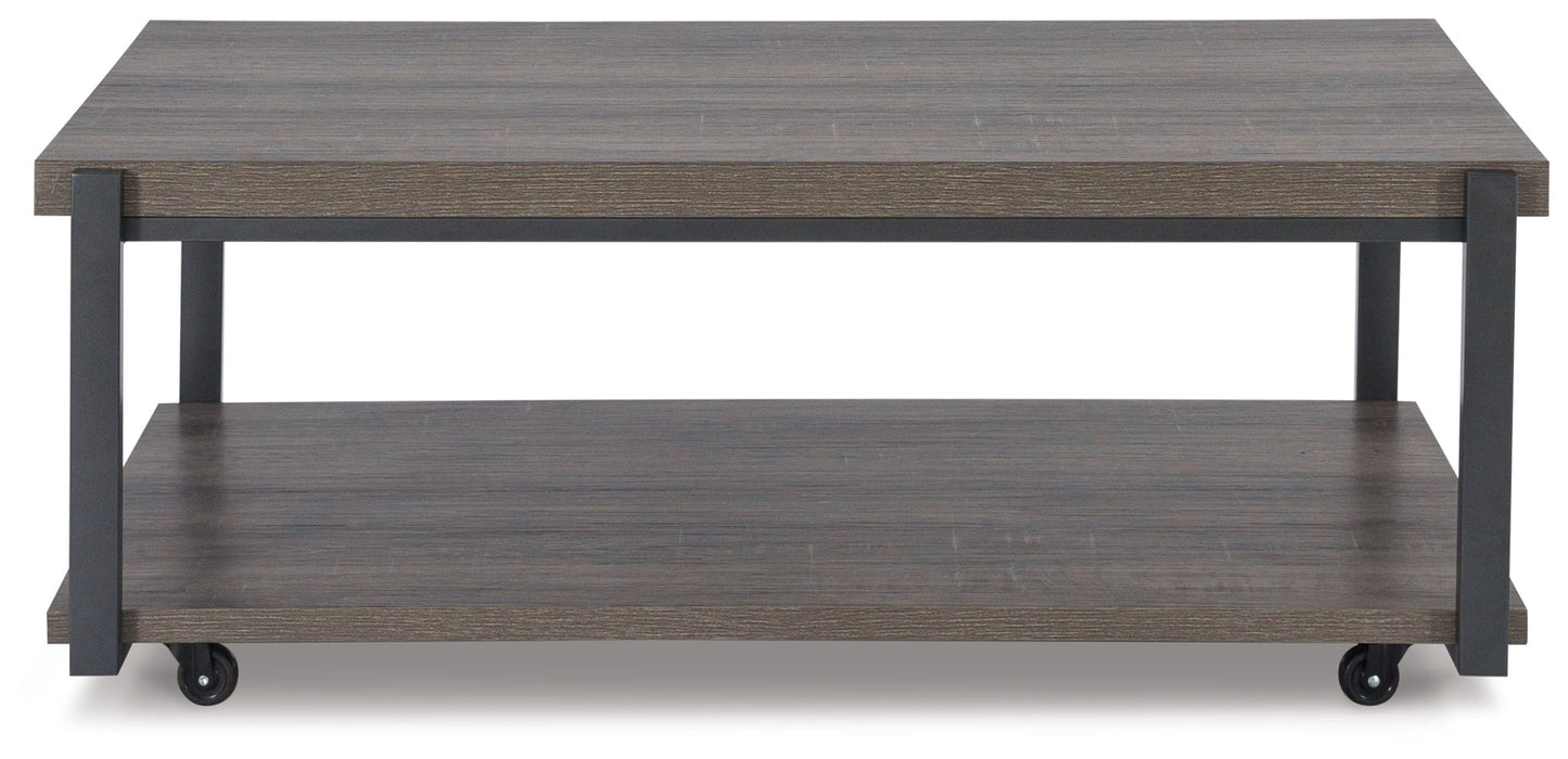 Wilmaden - Occasional Table Set (Set of 3) - Gray / Black