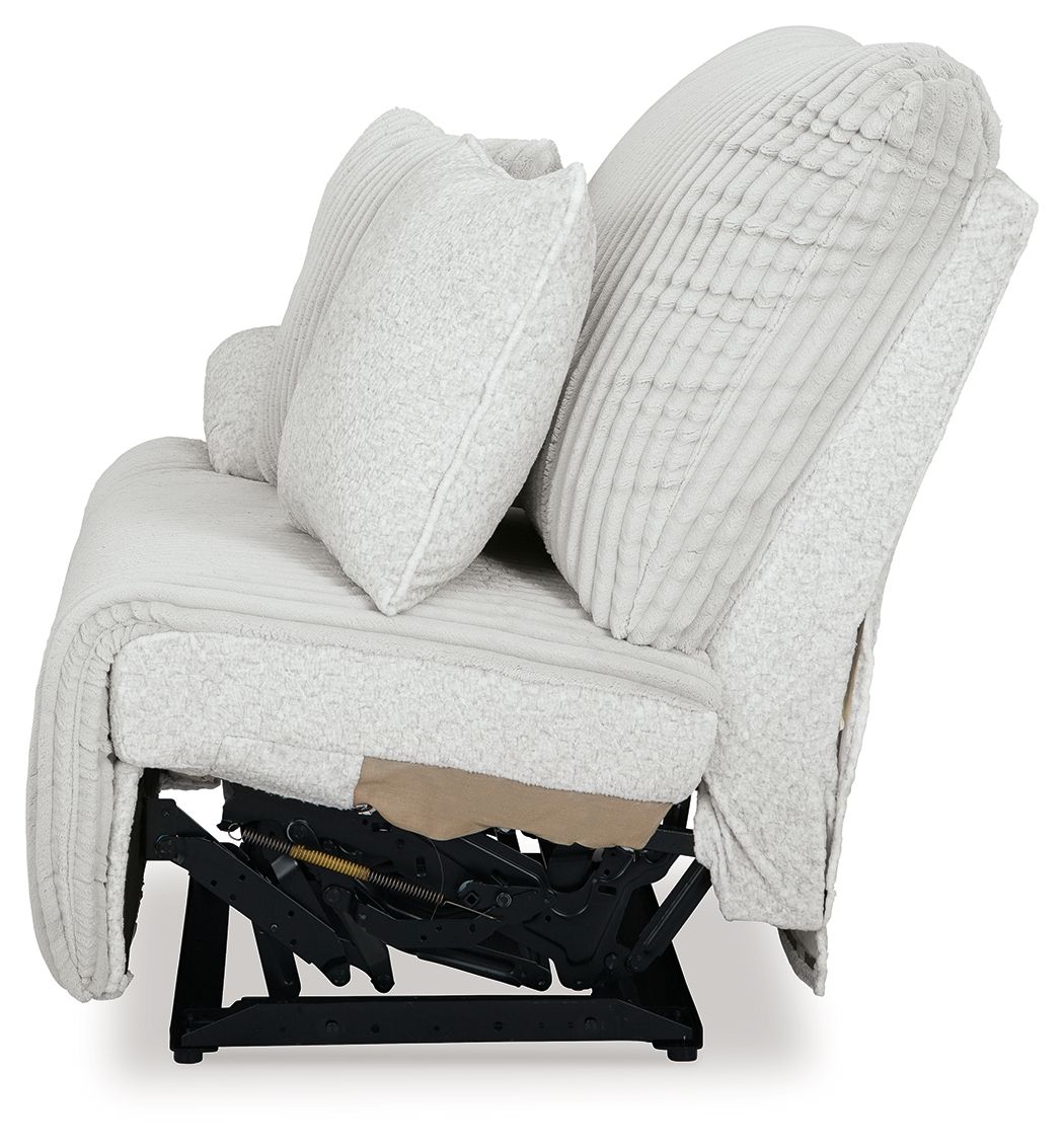 Top Tier - Laf Zero Wall Recliner - Fabric - Alloy
