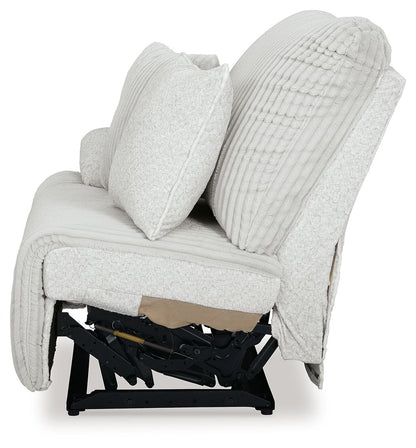 Top Tier - Laf Zero Wall Recliner - Fabric - Alloy