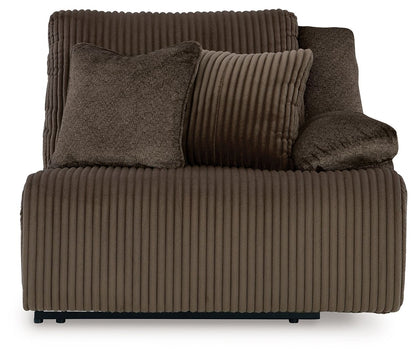 Top Tier - Raf Zero Wall Recliner - Fabric - Chocolate