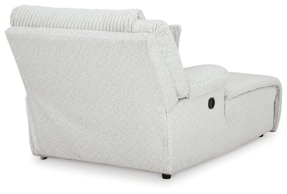 Top Tier - Laf Press Back Chaise - Fabric - Alloy