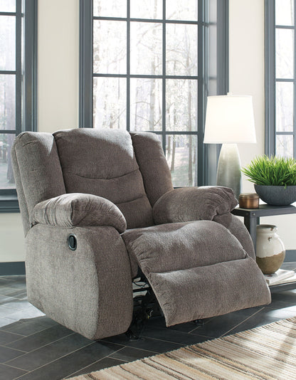 Tulen - Rocker Recliner - Dark Gray